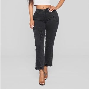 Fashion Nova Snap on Jeans
